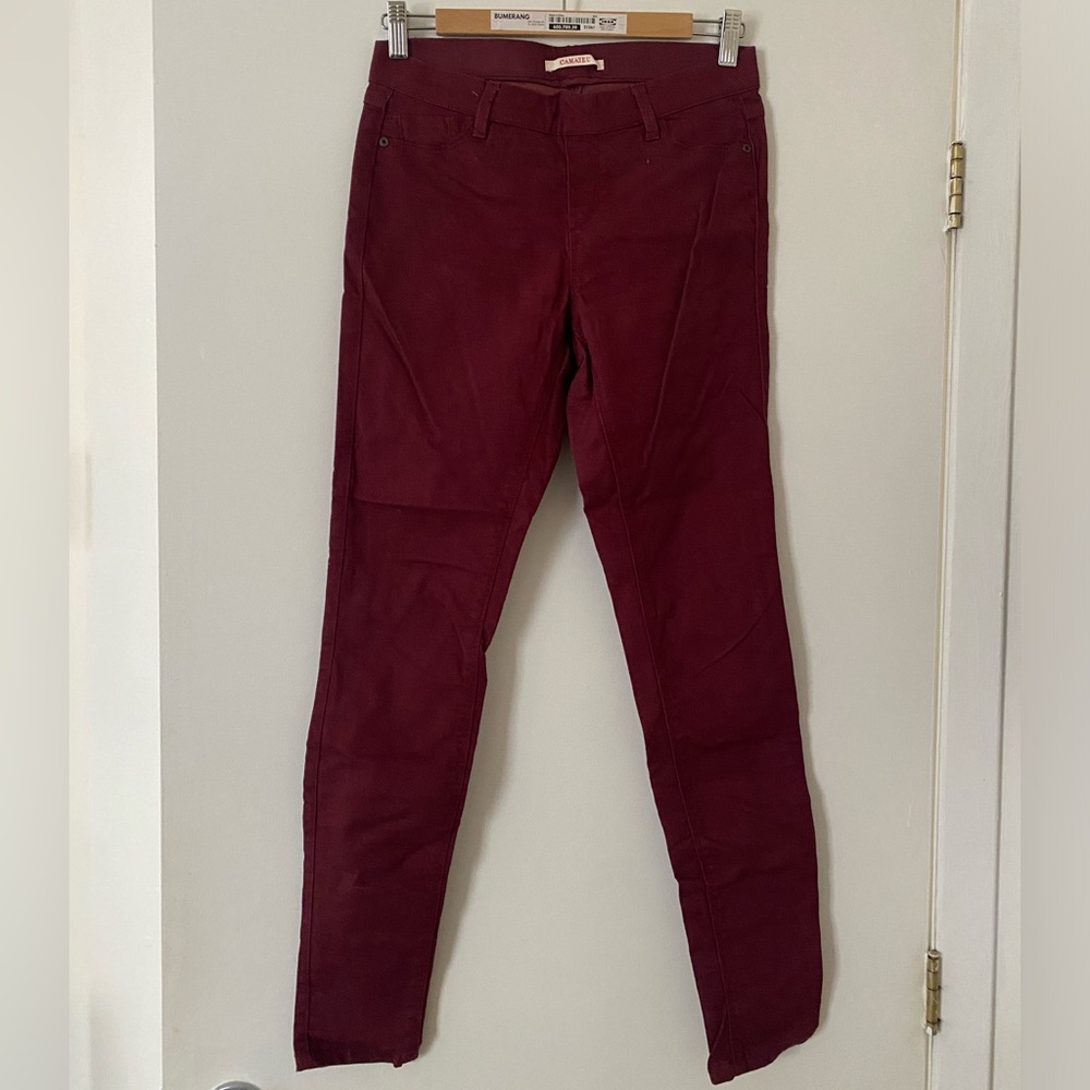 Two pairs of colourful jeggins